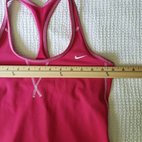 Nike Dri-Fit Pink Activewear Tank Top Women's Size M (8-10) - Picture 10 of 10